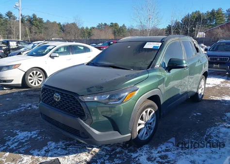 2022 Toyota Corolla Cross Le из США, поврежденный, VIN 7MUCAABGXNV018980